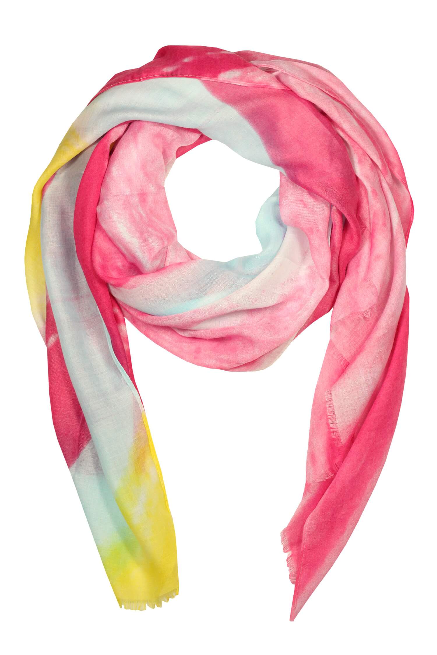 Meradiso pink obdĺžniková šatka B1945