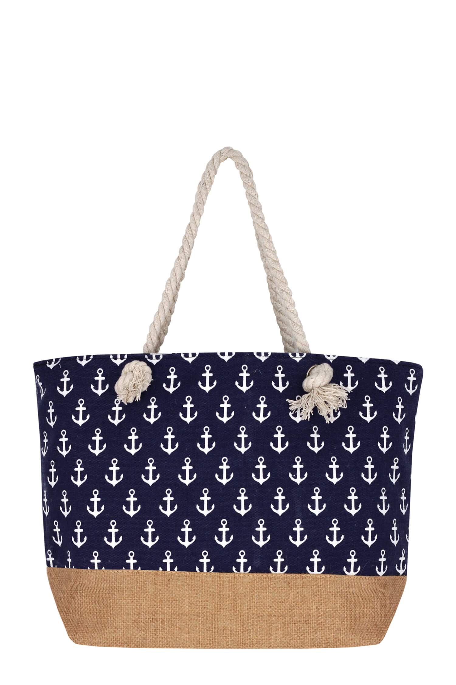 Belle Anchor námornícka plážová taška