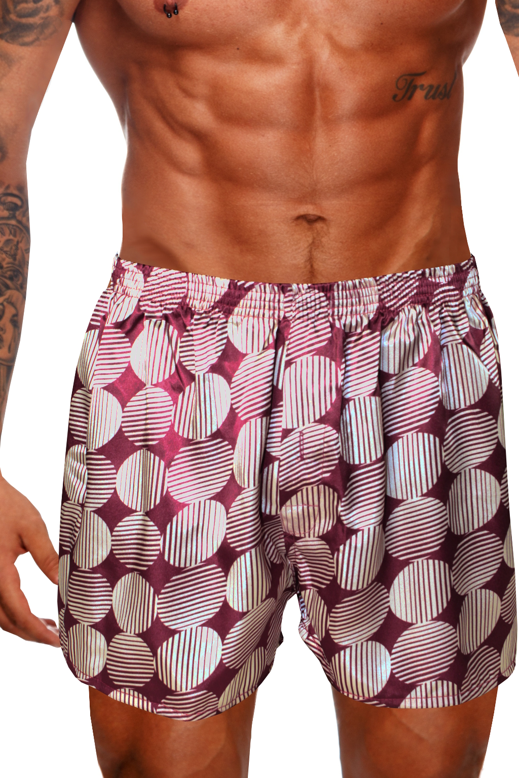 Saténové trenky s luxusnou potlačou