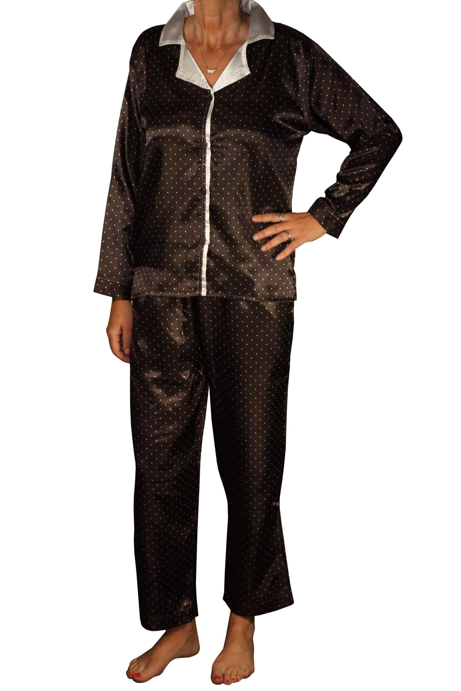 Camisa Satin dámske pyžamo K150814