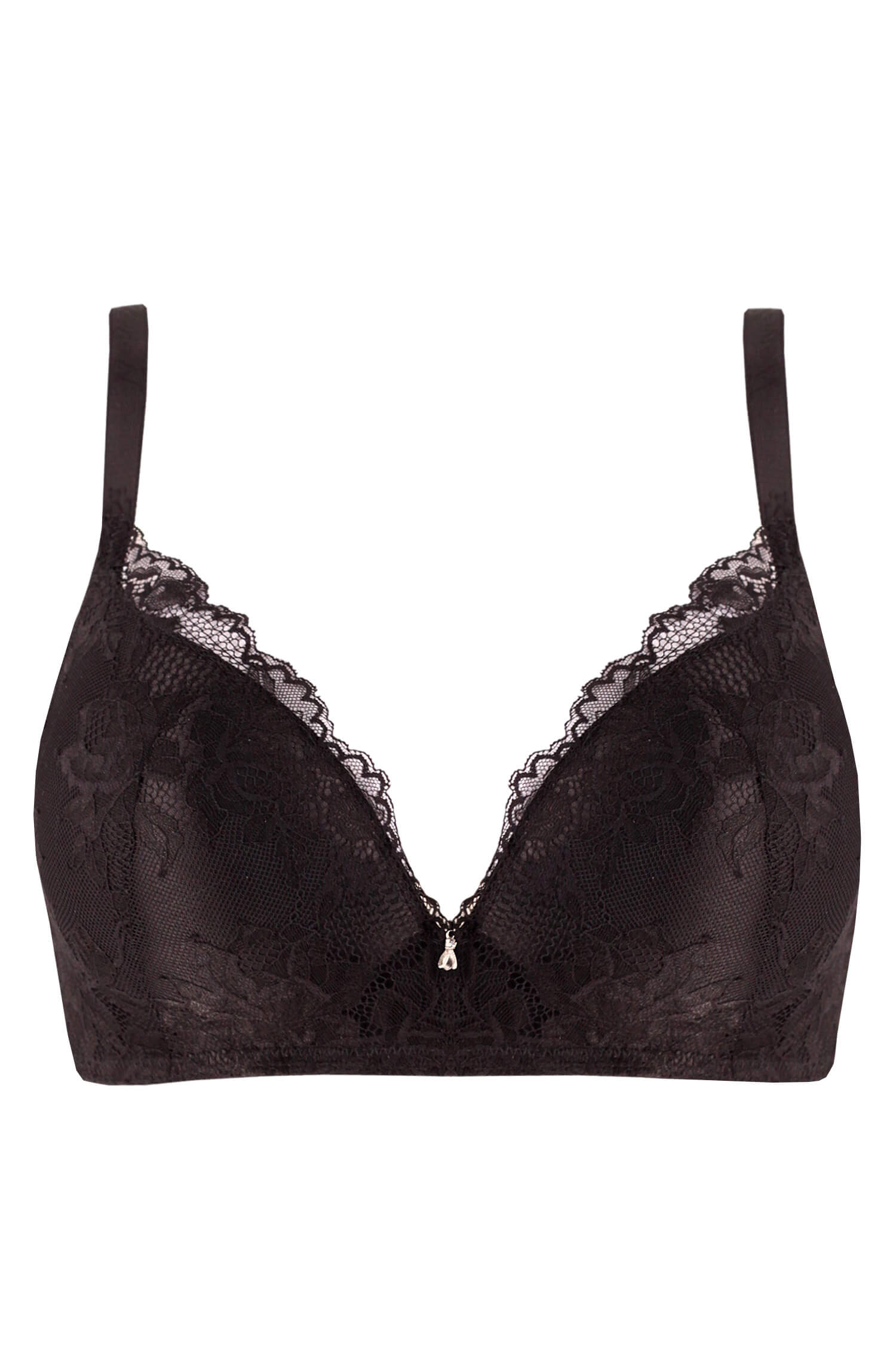 Azalea Dark push-up podprsenka bez kostíc B936
