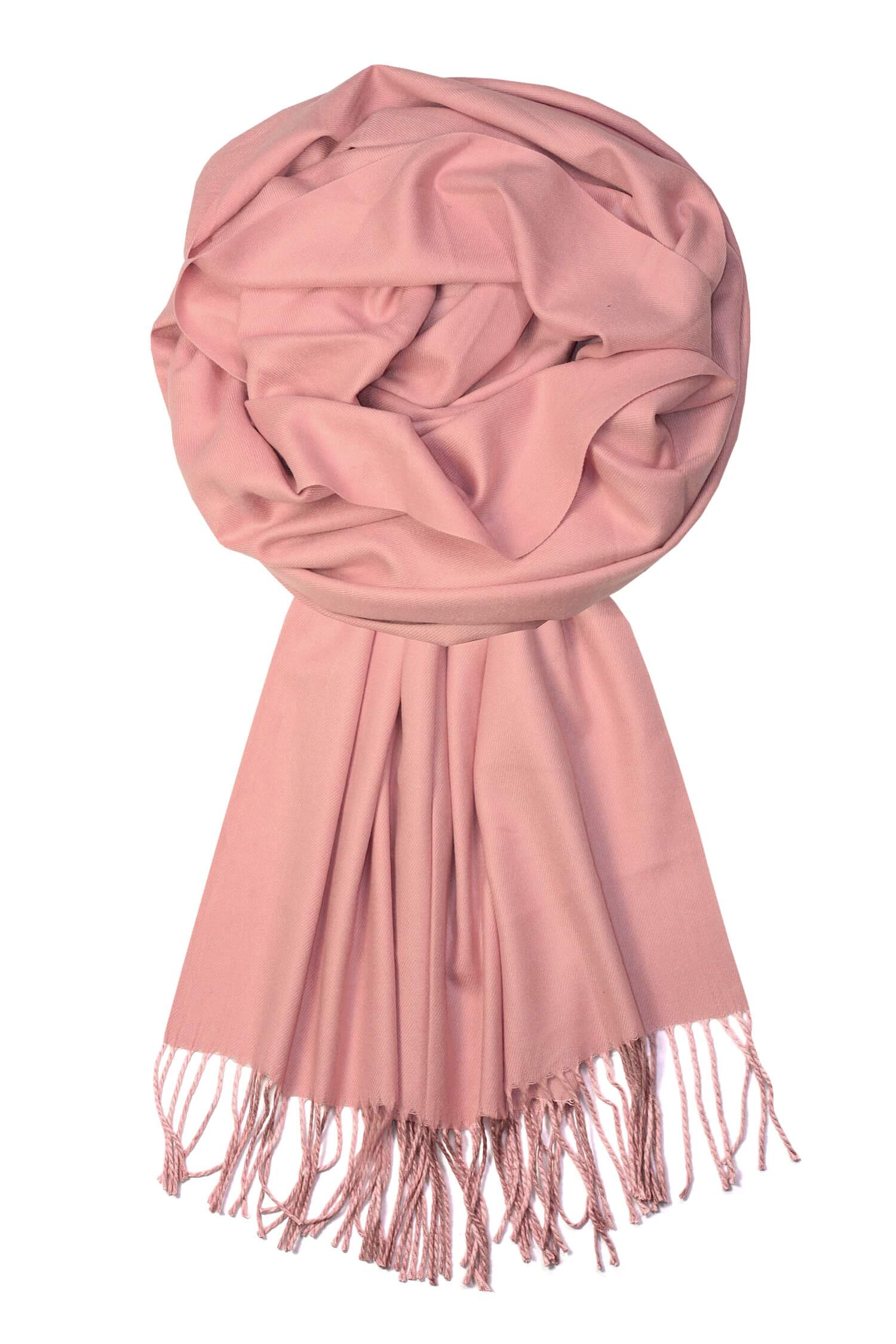 Lenia rosé luxusné kašmírové šál H816K