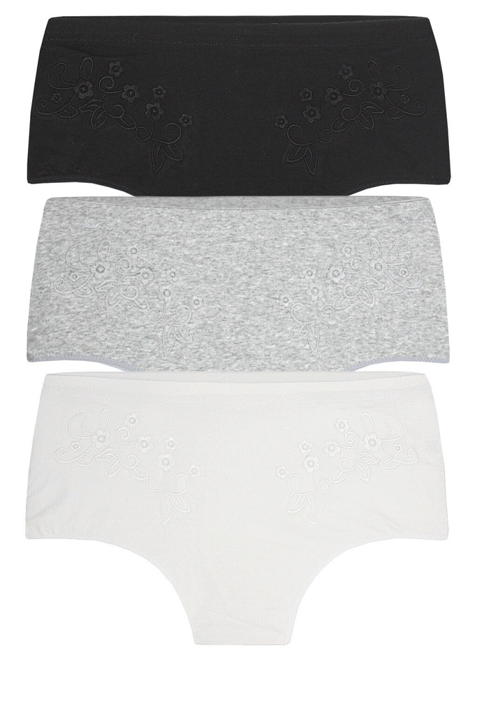 Rosamunde bavlna nohavičky plnšie tvary P31811-3ks