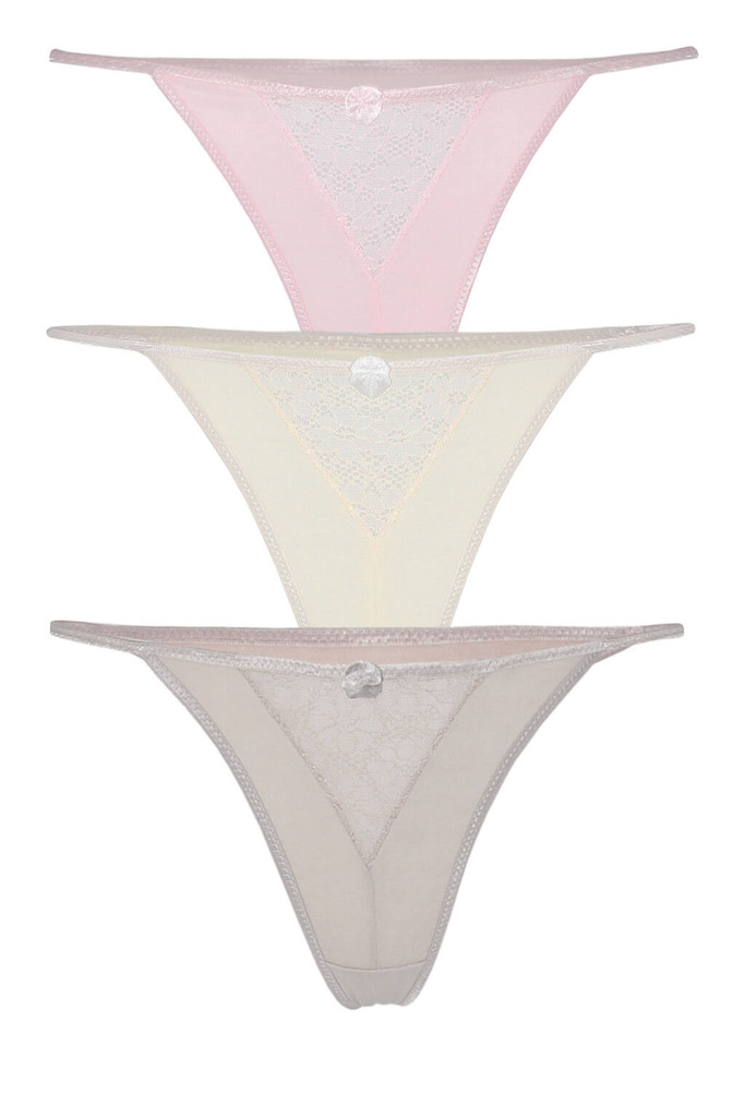 Pais vysoká bavlnená tangá lacná