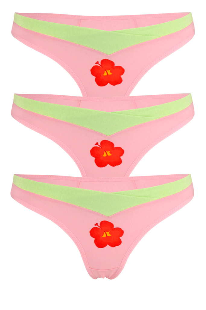 Tasmin bavlnené tangá 3ks