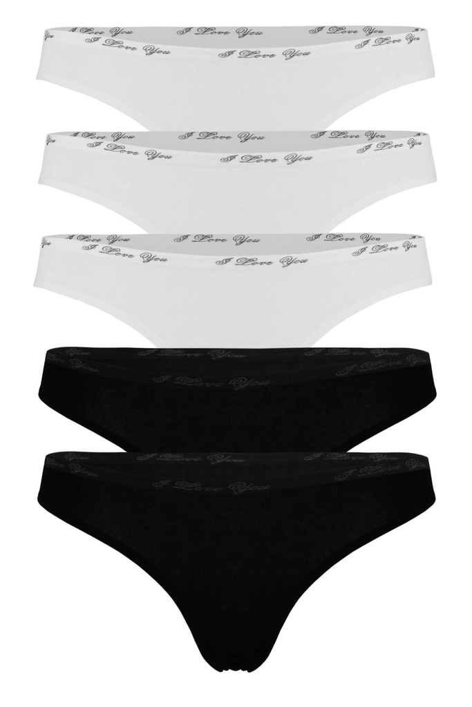 Cotton Eleba klasické nohavičky 6122 - 5 ks