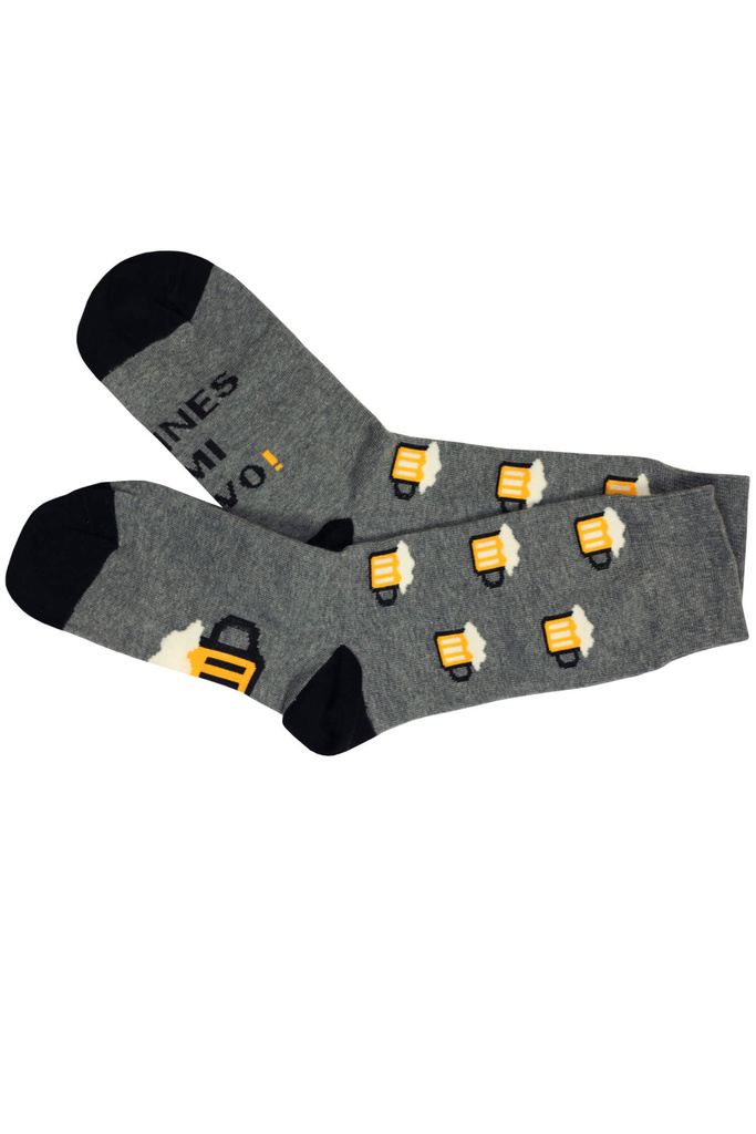 Pánske pivne vysoké ponožky CrazySocks