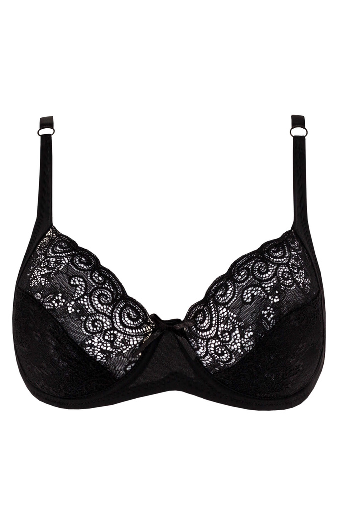 Repola Dark podprsenka bez výstuže s kosticami