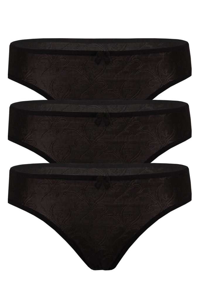 Want tmavé bikiny nohavičky 8056 - 3 bal