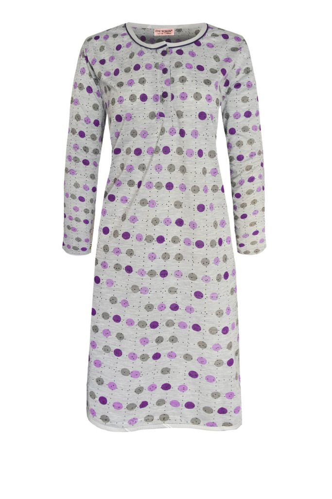 Rudie dámska nočná košeľa 6828