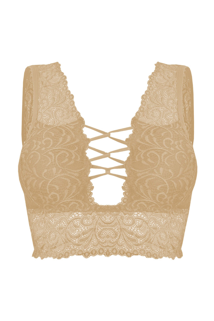 Zotia krajkový top bez zapínania 8848