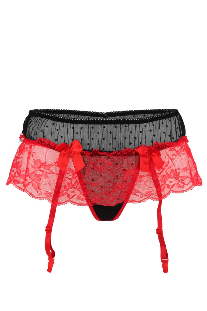 Alisana zvodné tangá s podväzkovým pásom 3302