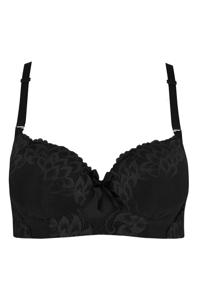 Pereza čipková push-up podprsenka široký obvod A2177