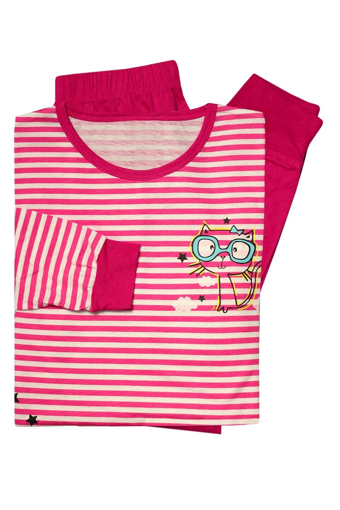 Dievčenské bavlnené pyžamo