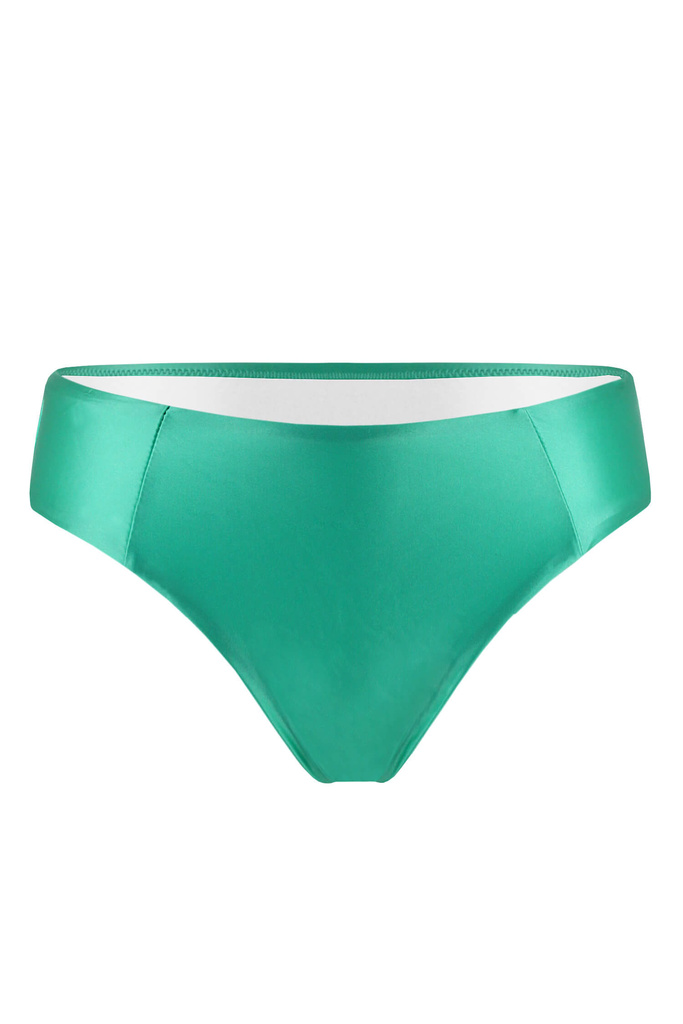 Satin Green spodný diel plaviek S1039