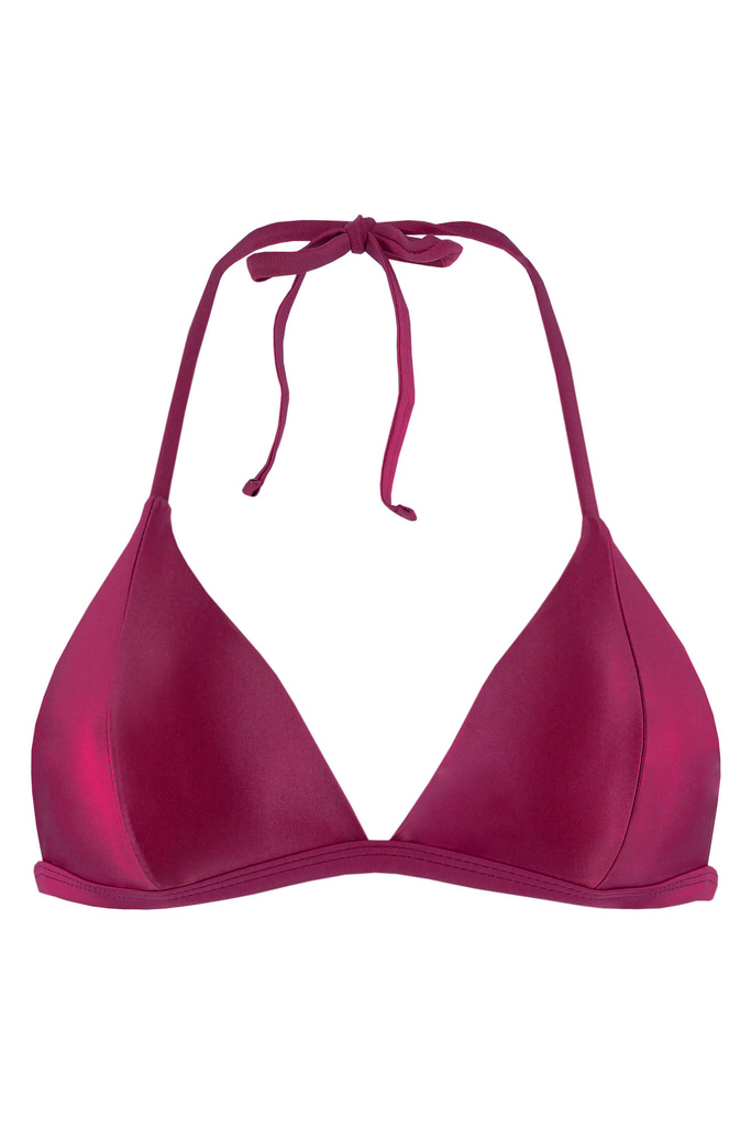 Satin Red vrchný diel plaviek S1039