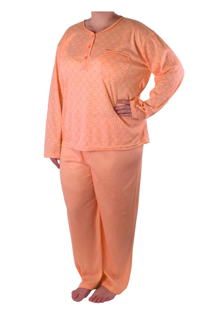 Magia dámske pyžamo dlhý rukáv V1546