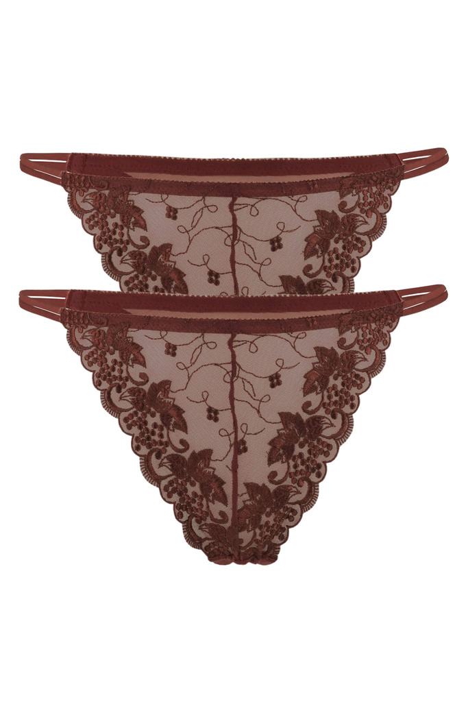 Adriana Brown čipkované tangá 7095 - 2bal.