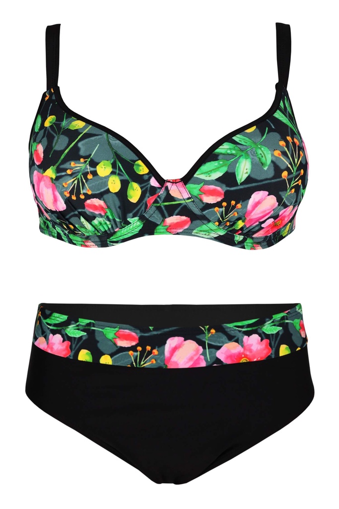 Porto plavky s kosticami vystužené S1185