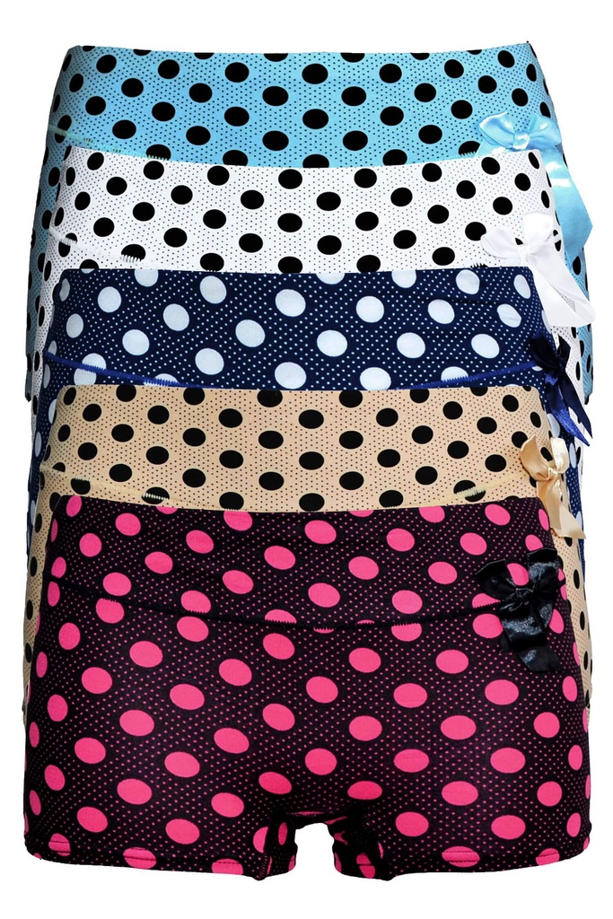 Aliste dámske boxerky s mašličkou 8025 - 5bal.