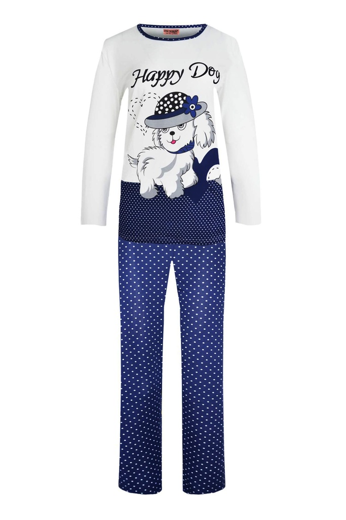 Doggy dvojdielne pyžamo dlhé 2292
