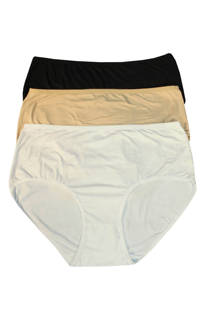 Blaze Plus Size bambusové nohavičky 3 ks