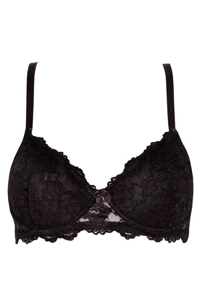 Sofia tmavá podprsenka bez výstuže 619 