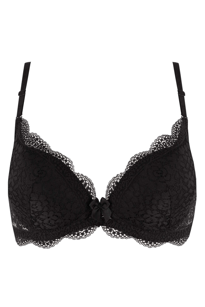 Petunie push-up podprsenka sexy čipka B700