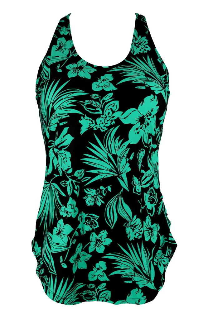 Margot jednodielne plavky pre plnoštíhle S1214