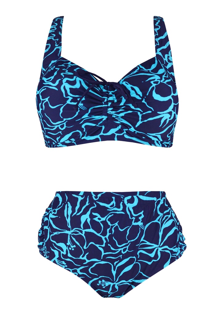 Salma Boho dvojdielne plavky pre plnoštíhle S803