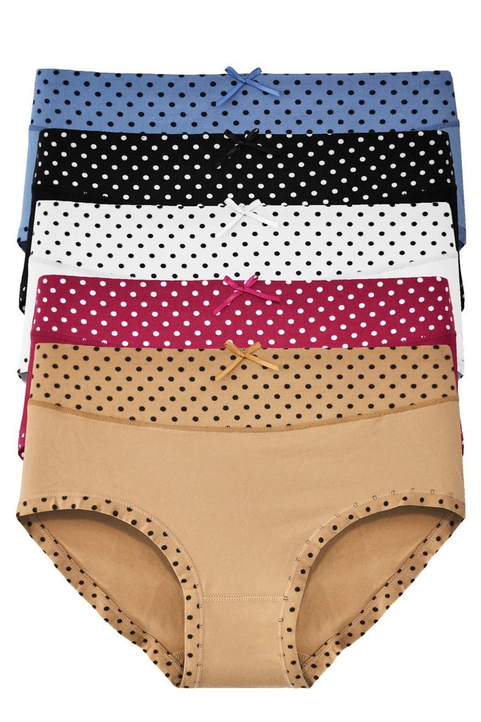 Dagmara dámske nohavičky vyšší pás 9080 - 3bal