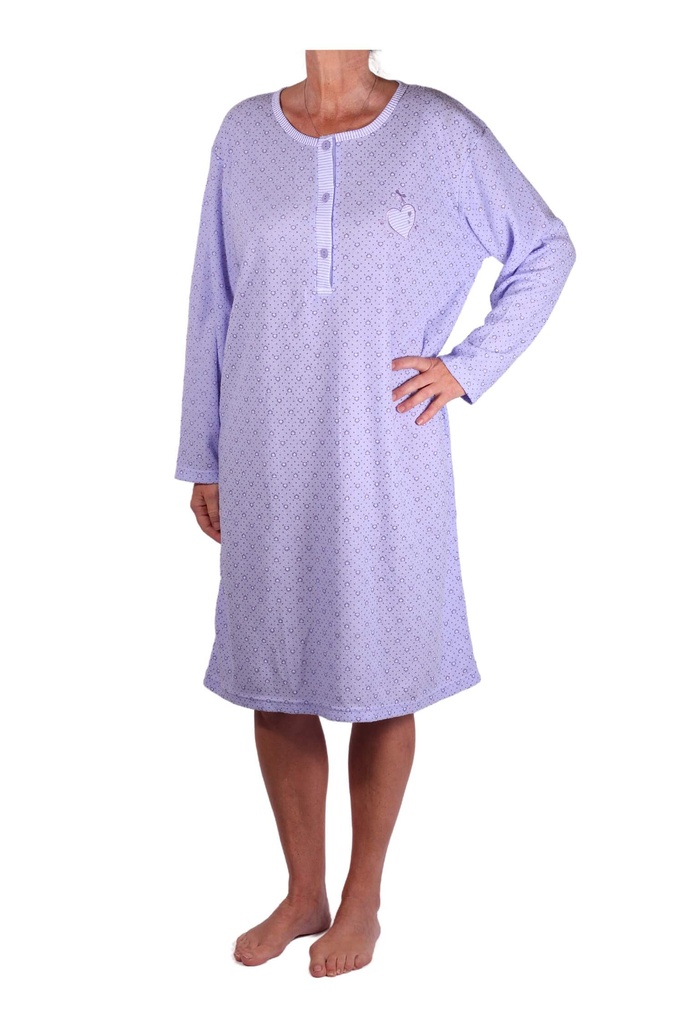 Verka froté nočná košeľa 4N-784-02