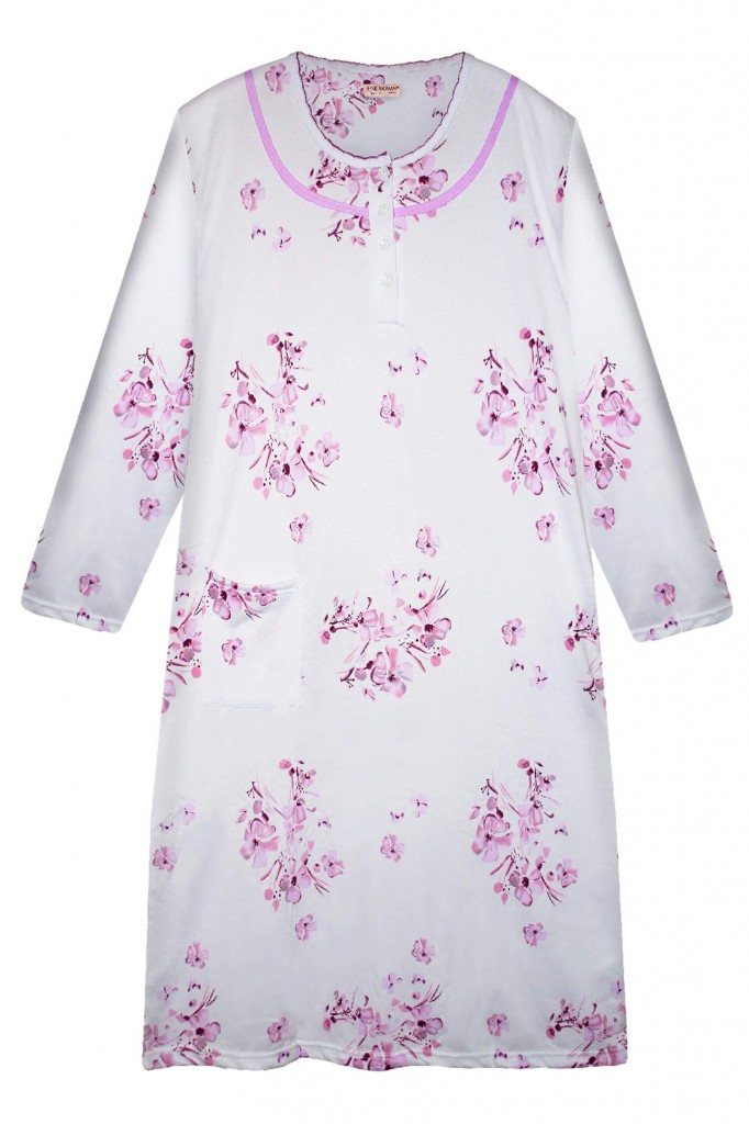 Blaženka hrejivá nočná košeľa pod kolená 6551