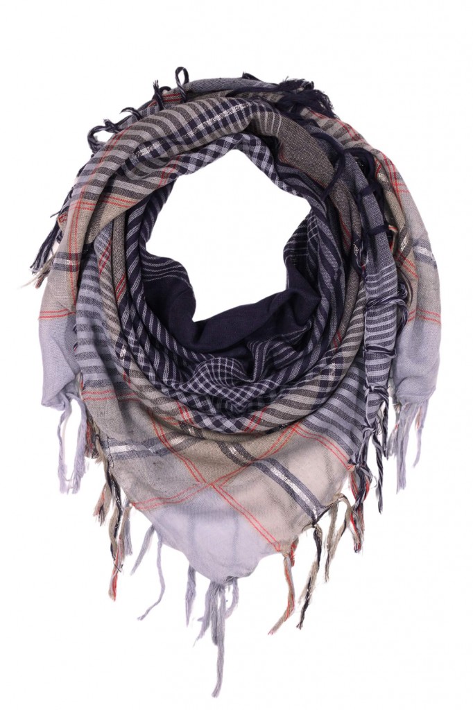Šatka palestína LA1056 navy blue