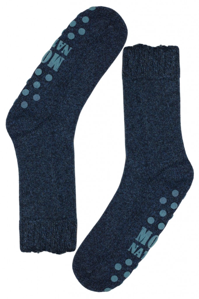 Alpaka vlnené ponožky s protišmykom