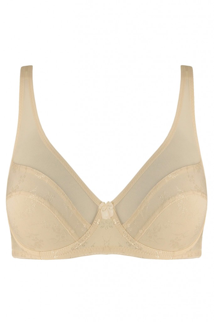 Tiana nevystužená podprsenka s kosticami