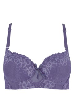 Pereza čipková push-up podprsenka široký obvod A2177