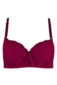 Pereza čipková push-up podprsenka široký obvod A2177