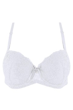Alča vystužená podprsenka s čipkou 1086