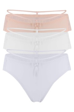 Anastázie nohavičky s čipkou 8690 - 3bal