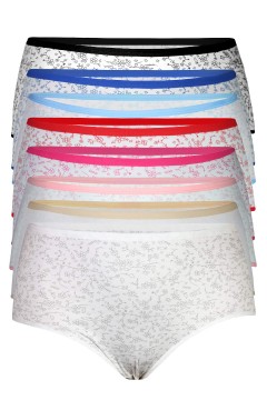 Florita Plus Size - veľké pružné nohavičky 5bal