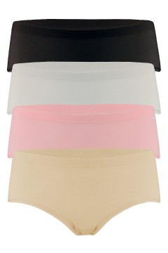 Dumpana hladké vyššie nohavičky 6206 4bal.