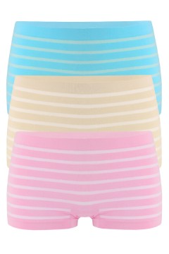 Dalma color pruhované boxer nohavičky 3369 - 3ks