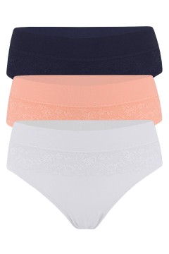 Olinka bezšvové nohavičky s vysokým pásom 6296 - 3bal