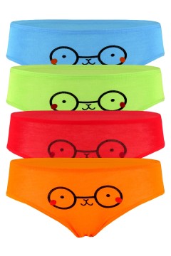 Gafala Colori veselé nohavičky bambus - 3bal