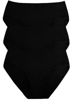 Blaze Plus Size bambusové nohavičky 3 ks