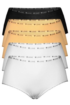 Diada Love bambusové maxi nohavičky 5ks