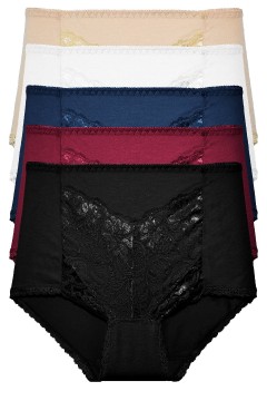 Radka vysoké nohavičky s čipkou 9084 - 3bal