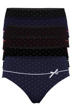 Fiocco - vyššie bezšvové nohavičky GaN 5387 - 5bal