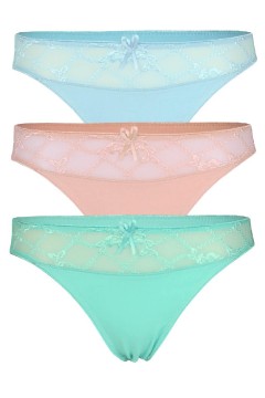 Sverige bavlnené nohavičky vykrojené 3ks